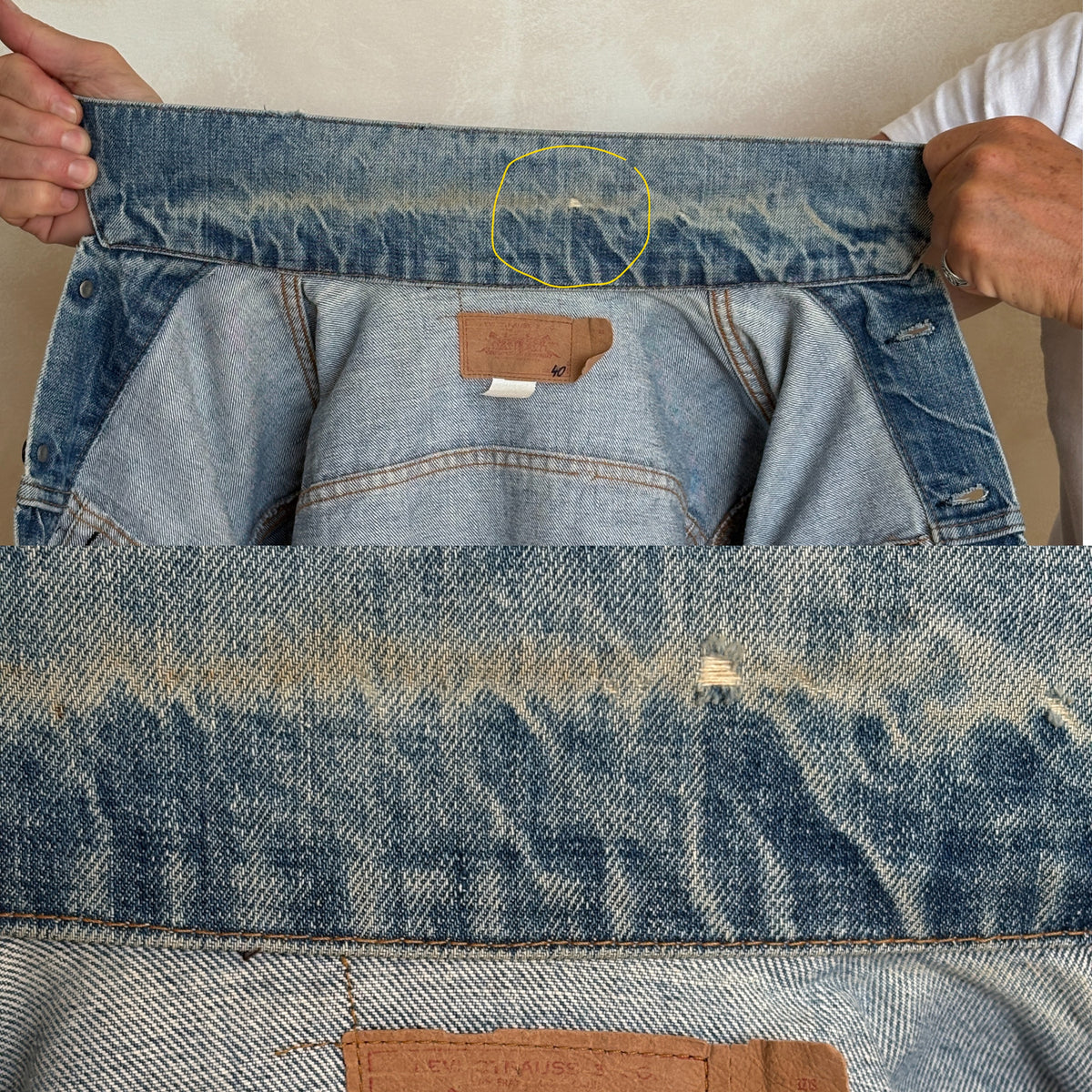 Size 38-40US / 50-50EU. Levis 70505 – Vintage 70s 2-Pocket Jacket – USA Made-AJ357 Studio
