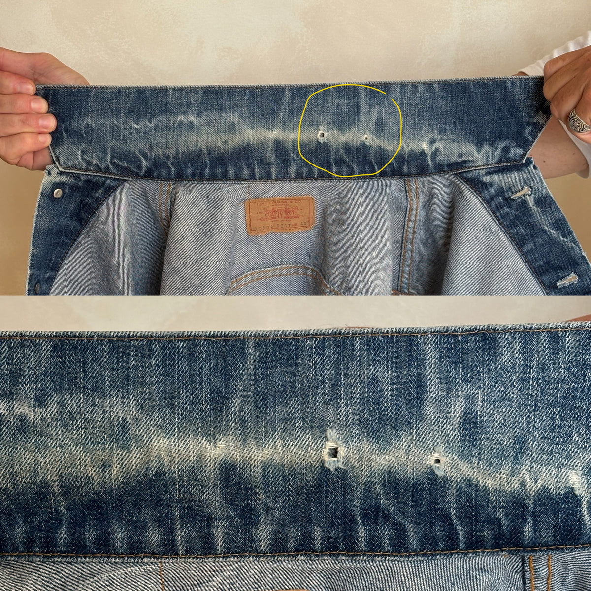 Size 40US / 50EU. Levi’s 70505 – Vintage 70s 2-Pocket Jacket – USA Made-AJ357 Studio