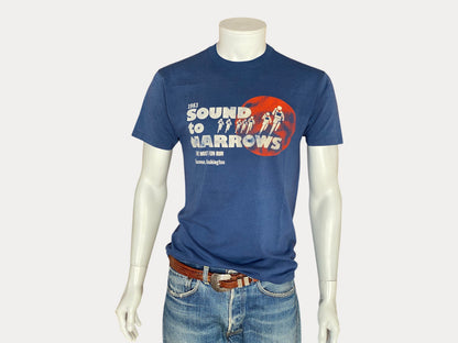 Camiseta vintage grande de algodón 50/50 de 1983, fabricada en EE. UU.