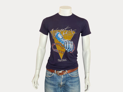 Camiseta Vortex vintage de los años 80, 50/50 algodón, talla grande, fabricada en EE. UU.