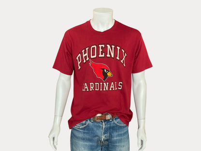 Camiseta vintage mediana de algodón 50/50 de los años 80 con diseño de cardenal Phenix, fabricada en EE. UU.