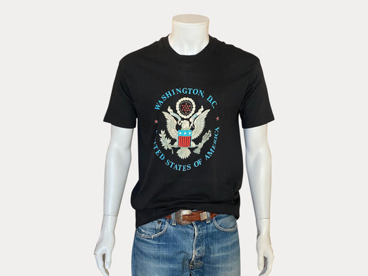 XL. Vintage 50/50 cotton 80s US Seal T-shirt Made In USA