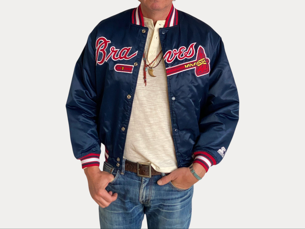 Vintage 90s Braves Starter Jacket USA | AJ357 Studio – AJ357 Studio