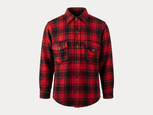 Chemise en laine Chippewa des années 50, taille S, fabriquée aux États-Unis, motif à carreaux de buffle