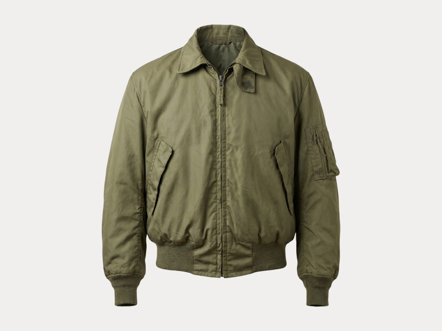 Size Large Regular Authentic Vintage 1989 US Military Bomber | Made in USA