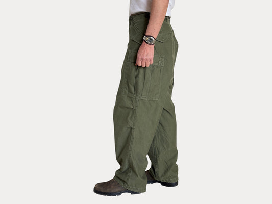 Vintage M-51 US Army Field Cargo Pants – Made in USA - Size Medium  Military Trousers