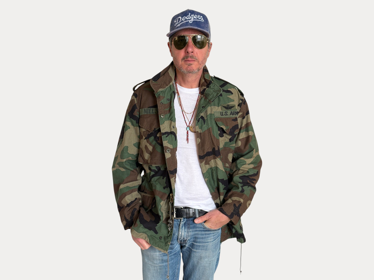 Authentic 1982 DBU US Army M-65 Field Jacket  – Size Medium Regular