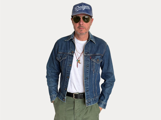Vintage early 70s Levi’s Type III Denim Trucker Jacket | Single Stitch | Size 38US /48EU