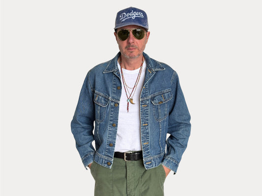 Vintage 80s Lee  Denim Jacket | 2 Pockets | Made in Canada | Size 40US / 50EU