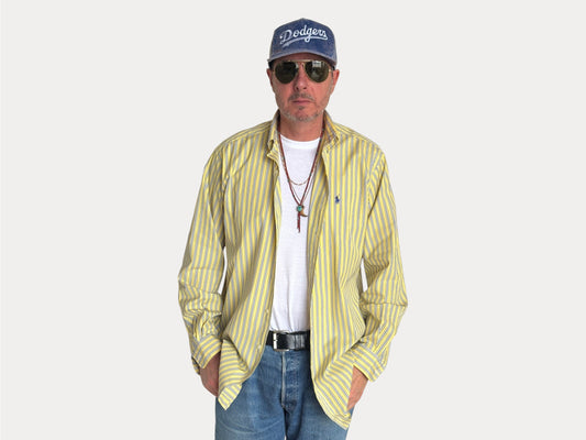 Ralph Lauren Classic Fit Striped Button-Down Shirt