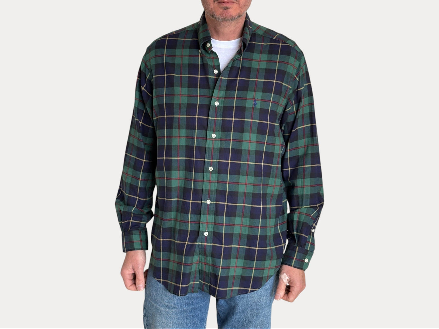 Ralph Lauren CLASSIC FIT Plaid Button-Down Shirt