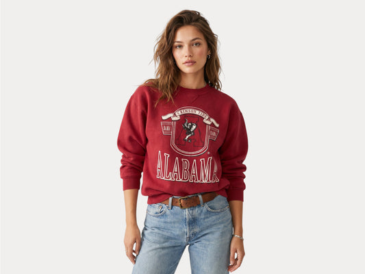 Size L Vintage 90s Alabama Sweatshirt | Made in USA by Russell