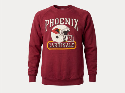 Talla L. Sudadera vintage Phoenix Cardinal de los años 80, hecha en EE. UU.