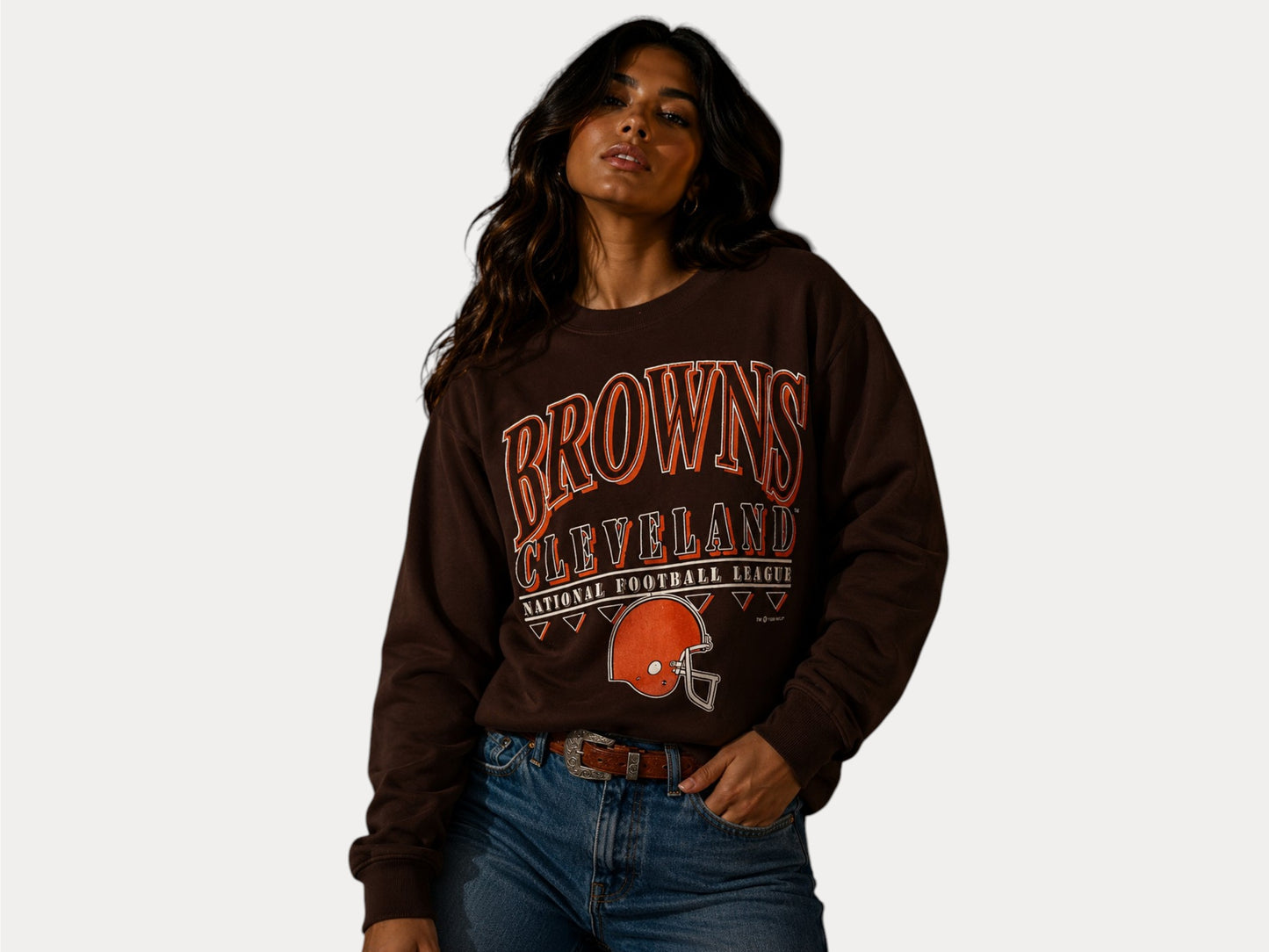 Med. Vintage 1992 Cleveland Browns sweatshirt Made In USA