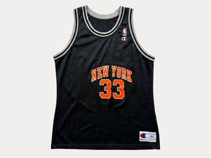 Champion Spurs Dennis Rodman #10 Jersey Size 44 Black Altered Front 90s NBA Made in USA
