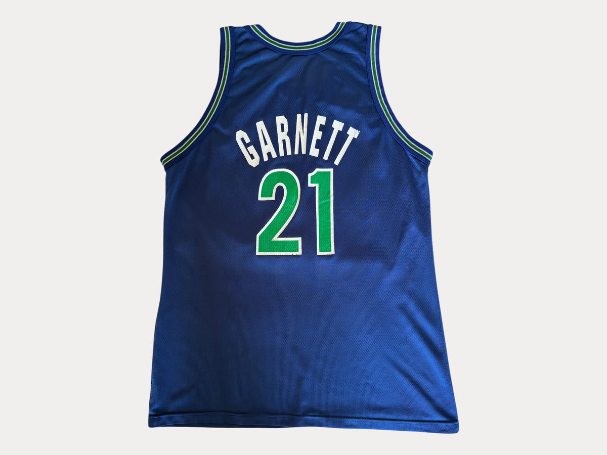 Medium .Champion NBA Jersey #21 Garnett . Dallas