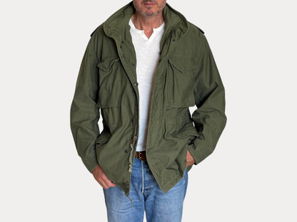 Large Reg. Authentic 1979 Vintage US Army M-65 Field Jacket – Military Issued – Made in USA |