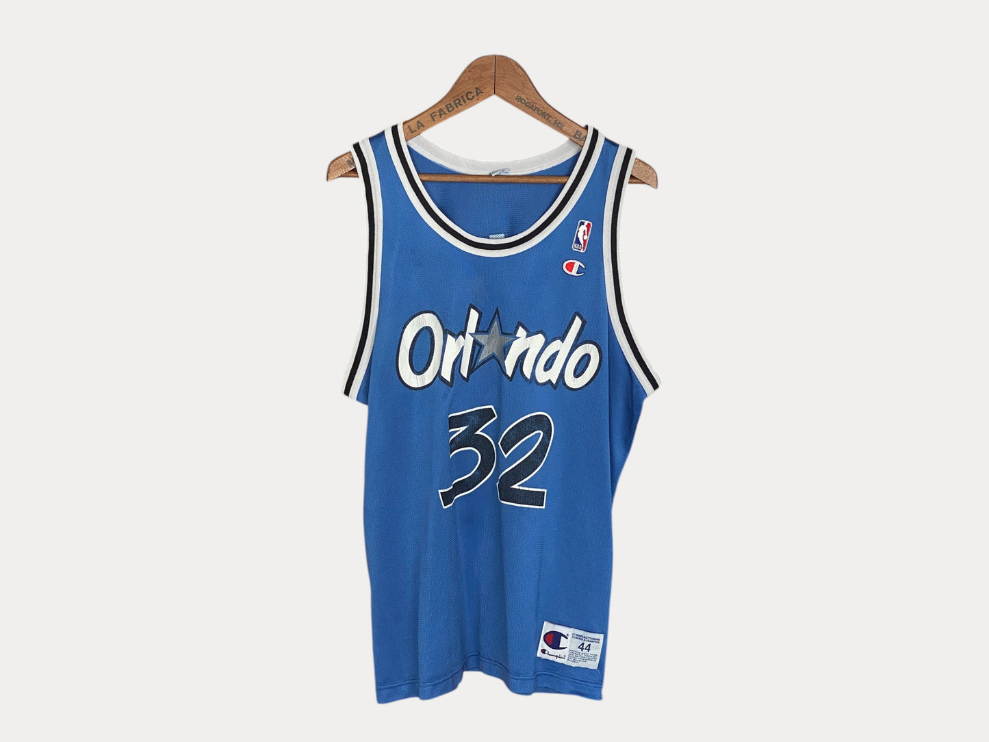 Vintage 90s Orlando NBA Champion Jersey – O’Neal #32 – Size 44 – Made in USA