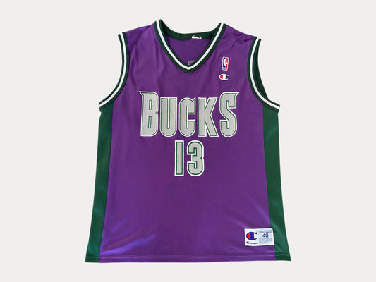 Camiseta vintage de la NBA de los Bucks, Glenn Robinson #13, talla 44