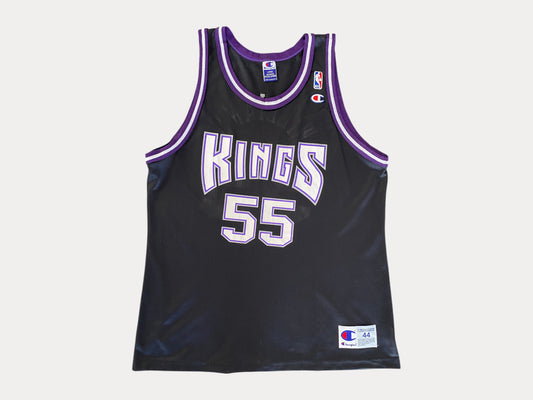 Authentic Size 44 Jason Williams #55 90s Champion NBA Kings Jersey | Vintage Collectible