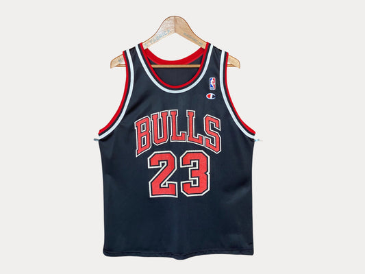 Camiseta vintage de la NBA Michael Jordan #23 de los Chicago Bulls de los años 90 (talla 44)