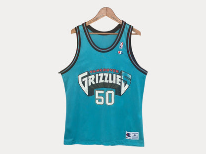 Camiseta vintage de los Grizzlies de la NBA de los años 90, Bryant Reeves #50, campeón - Talla 44