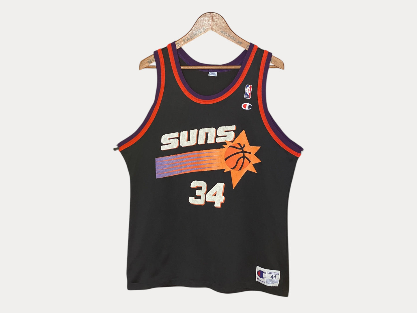 Vintage 90s NBA Phoenix Suns Charles Barkley #34 Jersey - Size 44, Made by Champion