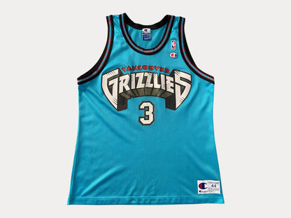 Vintage 90s NBA Grizzlies Abdur-Rahim #3 Champion Jersey - Size 44