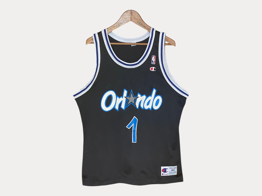 Camiseta NBA Orlando Champion de los años 90, talla 44, VTG, jugador Hardaway #01