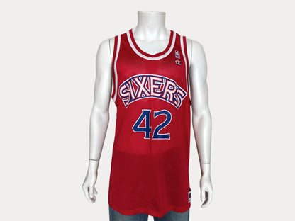 Maillot NBA vintage des années 90, Jerry Stackhouse #42, Philadelphia 76ers, taille 48