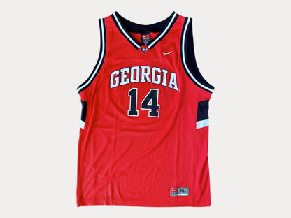 Youth XL. Vintage Nike NBA Georgia jersey #14