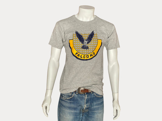 Medium Champion Vintage 100% Cotton Falcon T-Shirt Made in USA | Retro American Apparel
