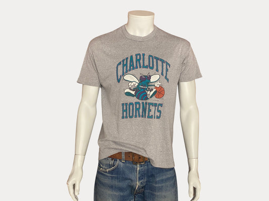 Vintage 80s Hornets Basketball T-Shirt USA | AJ357 Studio