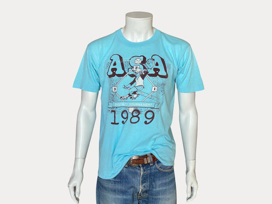 Vintage 80s ASA T-Shirt - Size M | Made in USA | 50/50 Cotton Blend