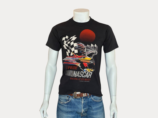Med. Nascar vintage 80s t shirt Made In USA
