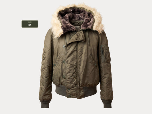 Vintage US Air Force N-2B Flight Jacket | Fur Hood Military Parka