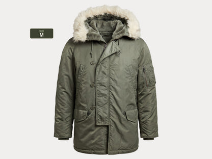 Med .Alpha Industries N2B flyer jacket Made in USA-AJ357 Studio