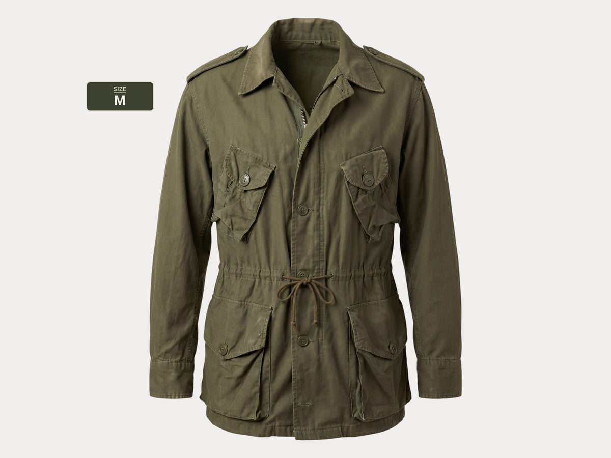 Original 90s Canadian Military Jungle Jacket | Vintage Army Combat Shirt | Size Medium | AJ357 Studio-AJ357 Studio