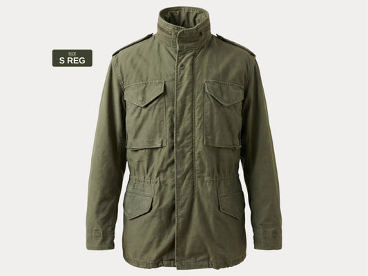 Small Reg. Authentic 1981 US Army M-65 field jacket Military