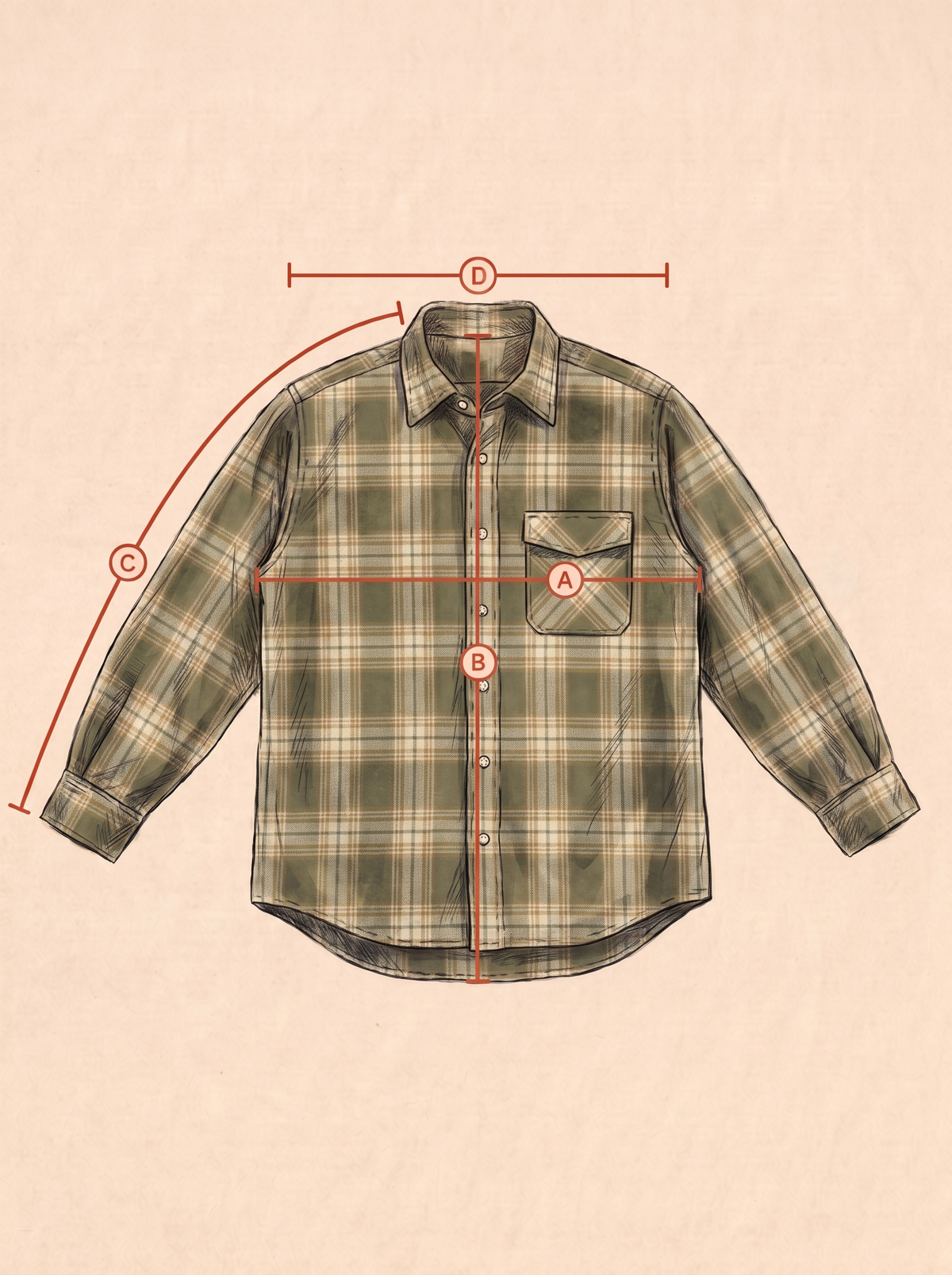 Vintage 90s Flannel Shirt - Size M | USA Vintage BCN