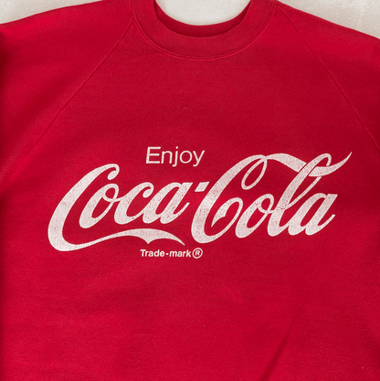 Size L Crew Neck Coca cola Made in USA By Jerzees-AJ357 Studio