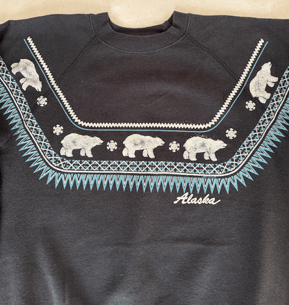 Size XL Crew Neck Alaska Made in USA By Hanes-AJ357 Studio