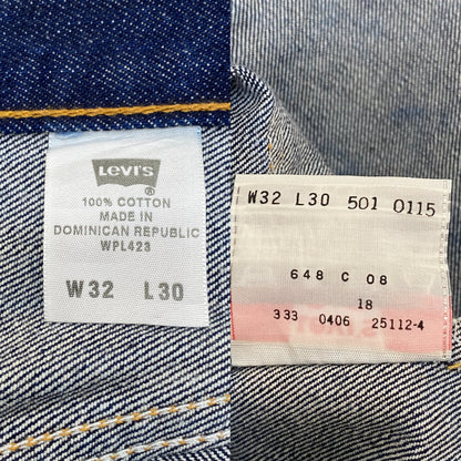 32X30 Levi's 501 Vintage Denim Jeans-military-AJ357 Studio