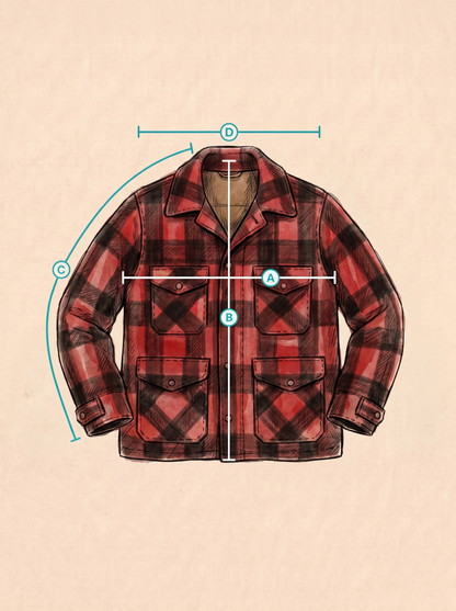Vintage 1930s Woolrich Red & Black Plaid Wool Hunting Jacket –size 38US / 48EU. Made in USA