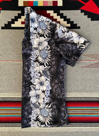 Size Med. Made In USA Vintage 80s Hawaiian cotton shirt.-AJ357 Studio