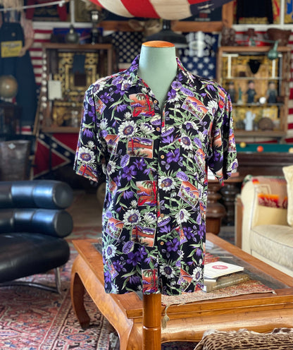 Vintage 90s Hawaiian Rayon Shirt by Puritan | Size Medium-AJ357 Studio