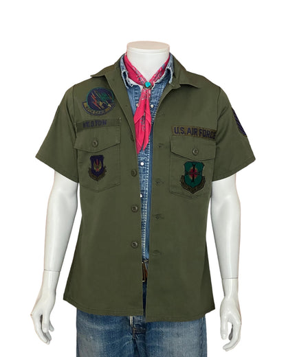 Vintage 1981 OG 507 US Air Force Utility Shirt - Size M | Authentic American Shop-AJ357 Studio