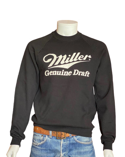 Raglan Sleeve 80s Miller Genuine Draft Vintage Sweatshirt | Size M-AJ357 Studio