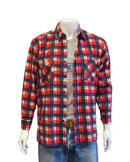Vintage 90s Flannel Shirt - Size M | USA Vintage BCN-AJ357 Studio