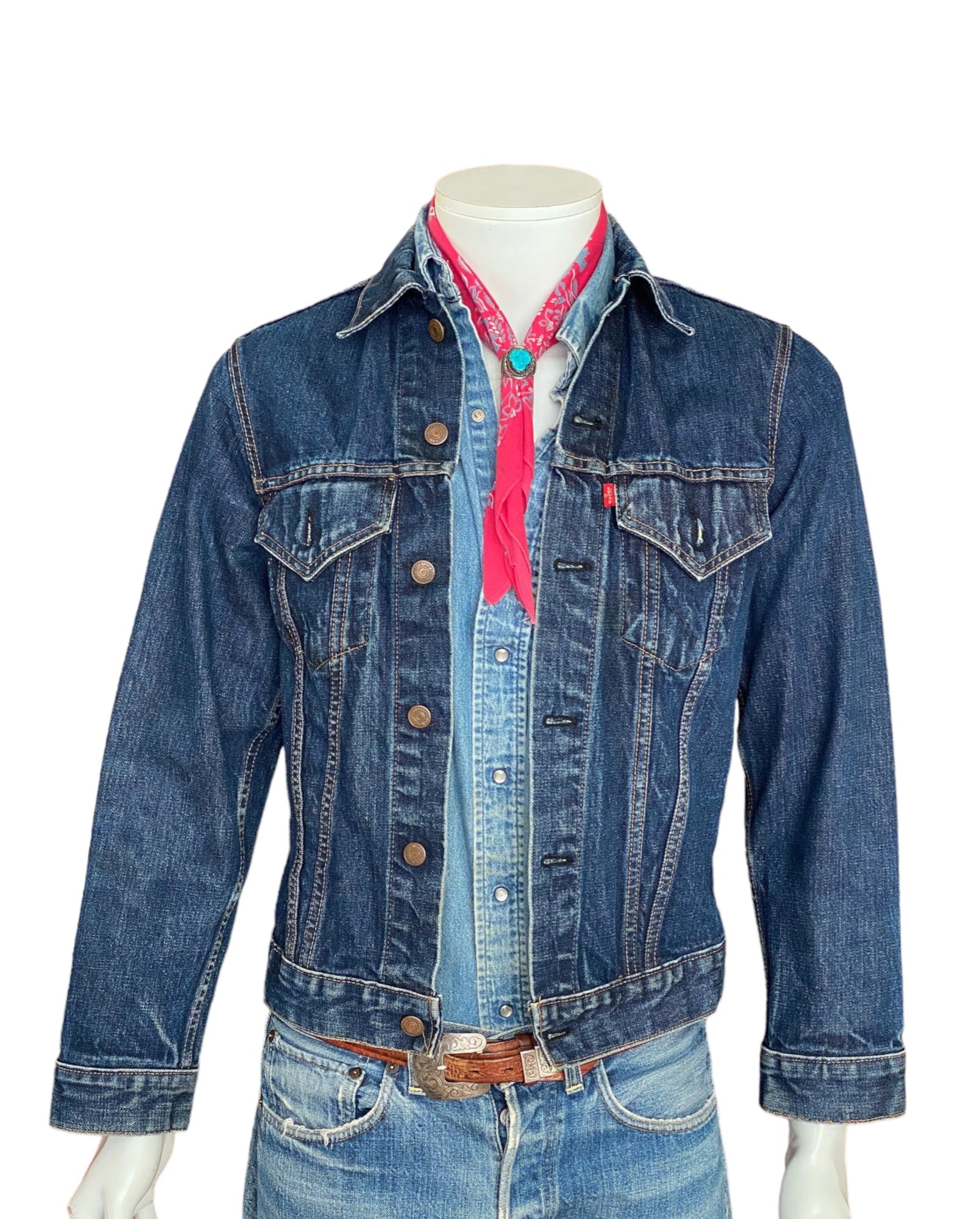 Vintage 60s Levi's Big E Trucker Jacket Small USA Made – AJ357 Studio